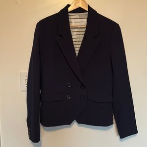 Cupcakes and Cashmere Navy Blazer